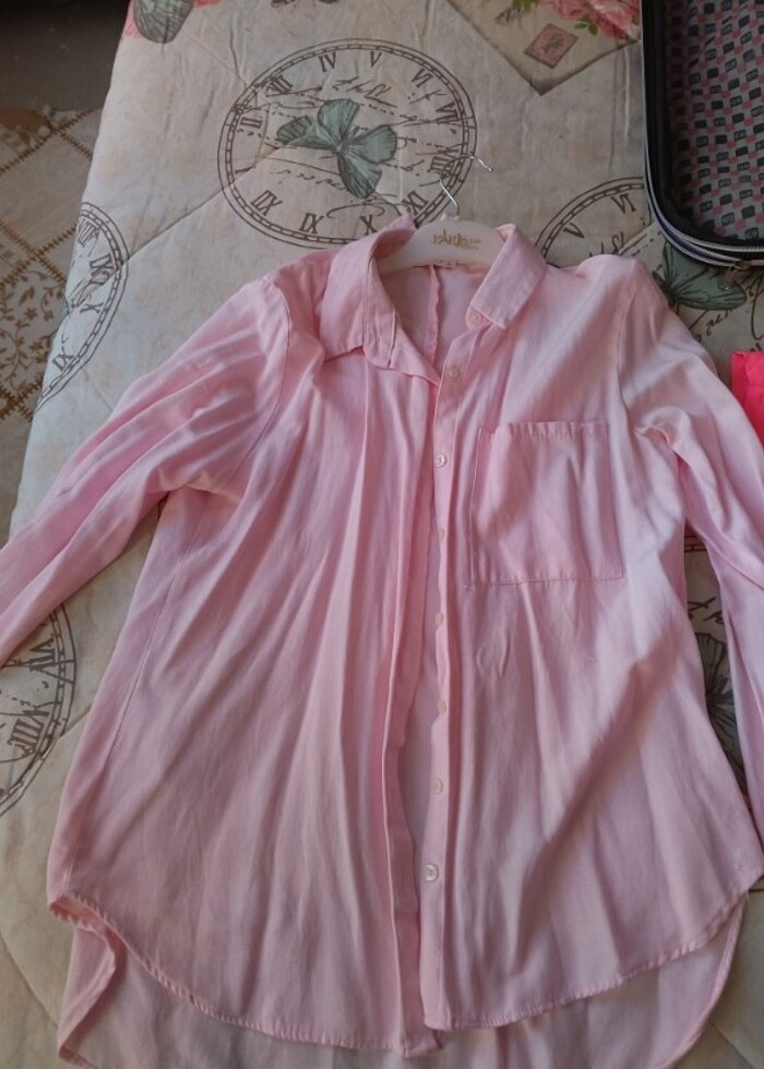 Pembe gömlek  - Görsel 3