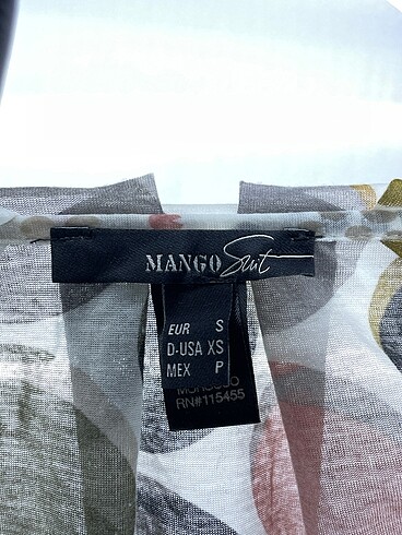 s Beden çeşitli Renk Mango Bluz %70 İndirimli.