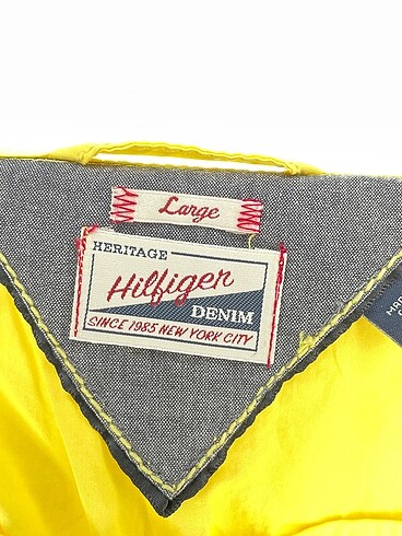 l Beden sarı Renk Tommy Hilfiger Trenchcoat %70 İndirimli.