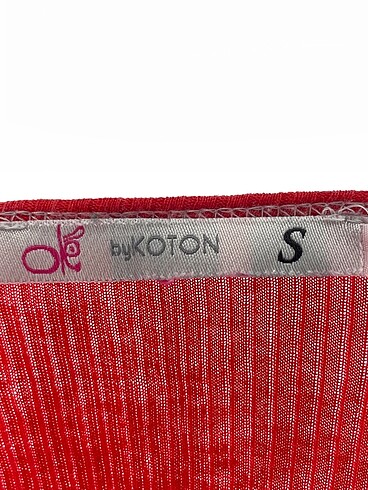 s Beden kırmızı Renk Koton Askılı %70 İndirimli.