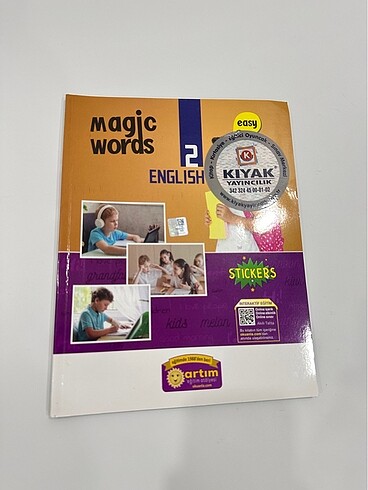 MAGIC WORDS 2.SINIF İNGİLİZCE KİTABI