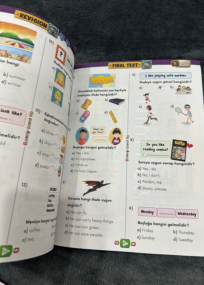 4.SINIF BONNY ENGLISH TEST BOOK - Görsel 2