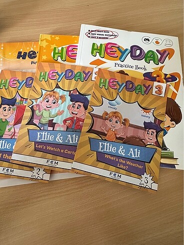 HEYDAY 3.SINIF İNGİLİZCE KİTAP SETİ