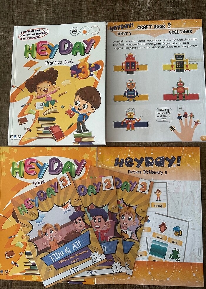 HEYDAY 3.SINIF İNGİLİZCE KİTAP SETİ - Görsel 3
