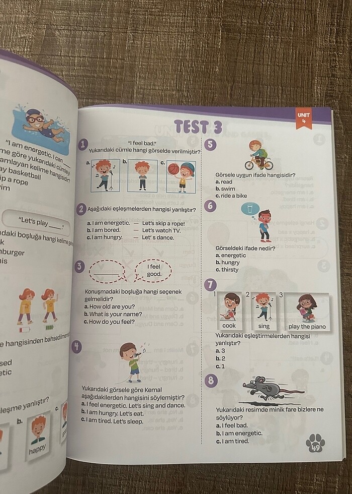 THE CHASE 3.SINIF ACTİVİTY BOOK&TEST BOOK - Görsel 4