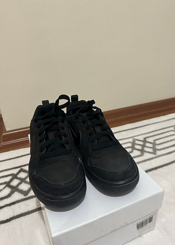 Siyah Kadın NİKE COURT Spor Ayakkabı - Görsel 4