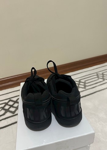 Siyah Kadın NİKE COURT Spor Ayakkabı - Görsel 3