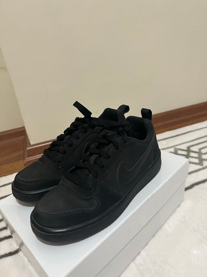 Siyah Kadın NİKE COURT Spor Ayakkabı - Görsel 5