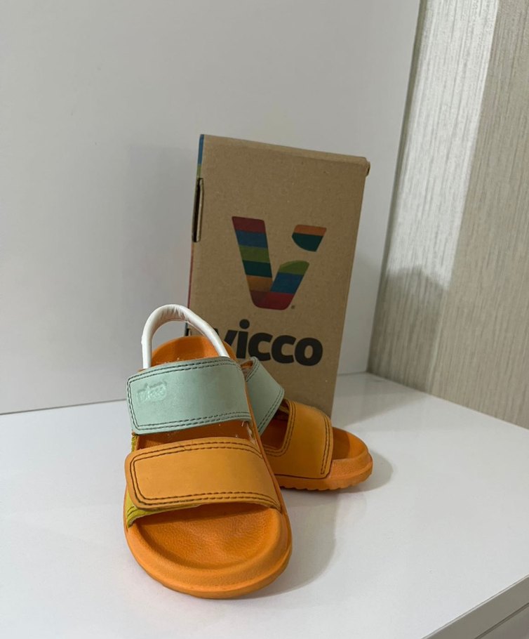 Vicco Erkek Çocuk Çok Renkli Cırtlı sandalet - Görsel 4