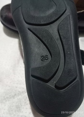 Bordo Tokalı Kız Çocuk Babet - Görsel 4