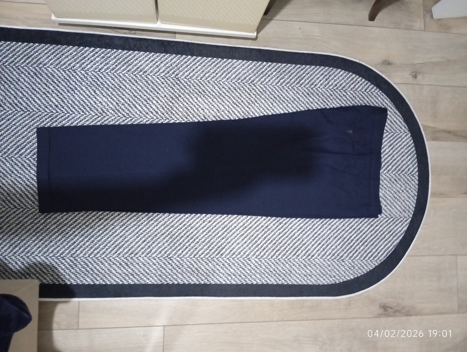 Lacivert Erkek Kemerli Denim Pantolon - Görsel 2