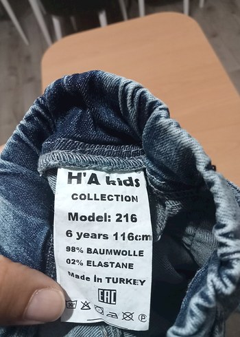 LC Waikiki çocuk Elastik Bel Gri Denim Jean