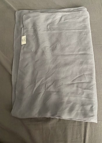 Gri Drape Detaylı Bohem Kadın Şal - Görsel 4