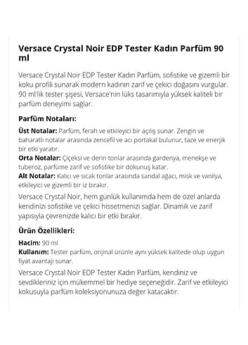 Versace Versace Crystal Noir