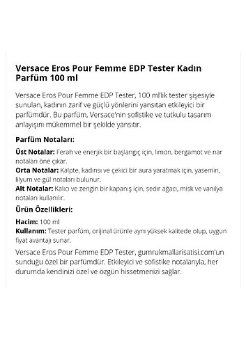 Versace Eros Pour Femme - Görsel 2