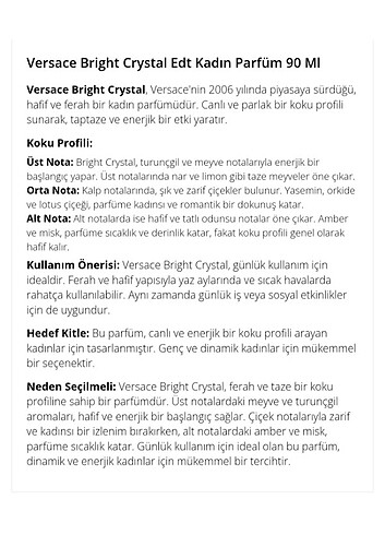 Versace Versace Bright Crystal