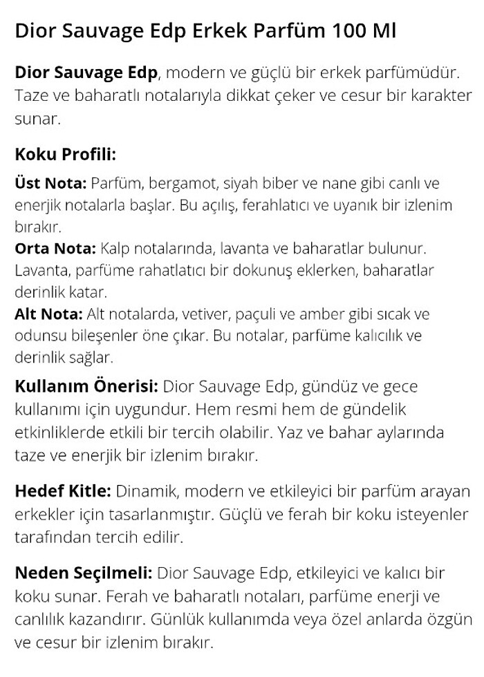 Dior Sauvage - Görsel 3