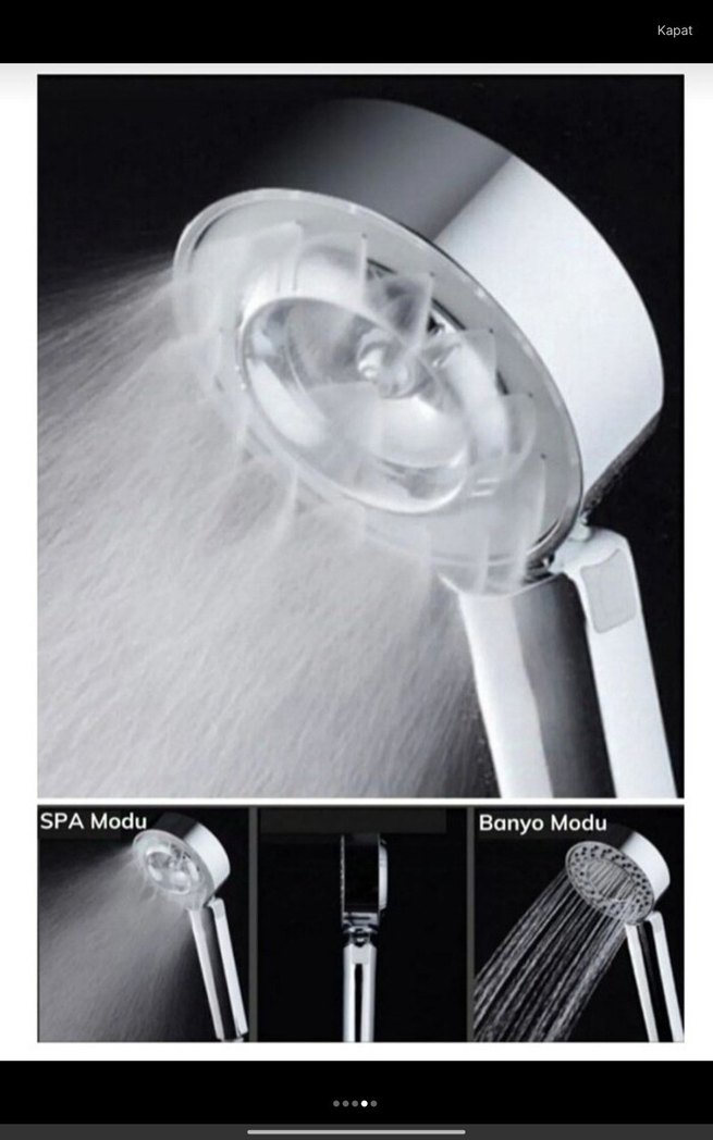 Şampuan Hazneli SPA Duş Başlığı - Görsel 5