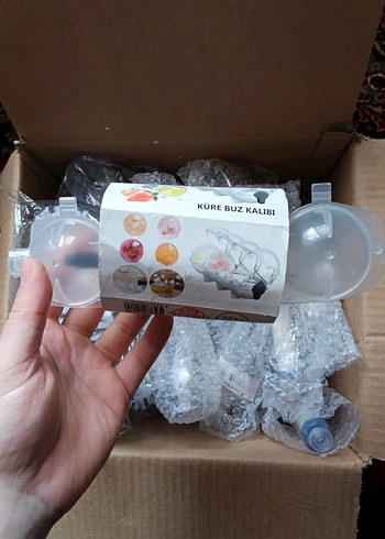 4'lü Küre Yuvarlak Buz Kalıbı - Görsel 6