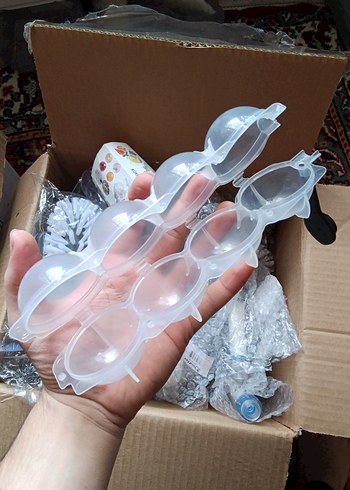 4'lü Küre Yuvarlak Buz Kalıbı - Görsel 8