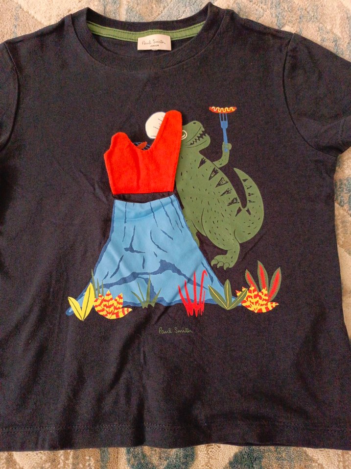 Erkek Çocuk Renkli Baskılı Tişört - Görsel 5