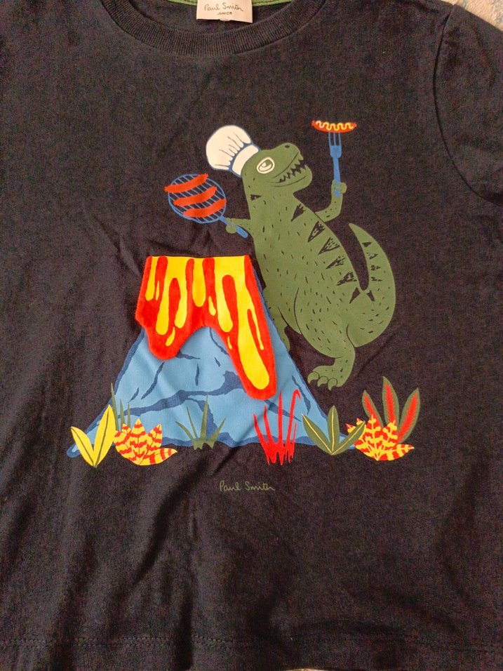 Erkek Çocuk Renkli Baskılı Tişört - Görsel 4