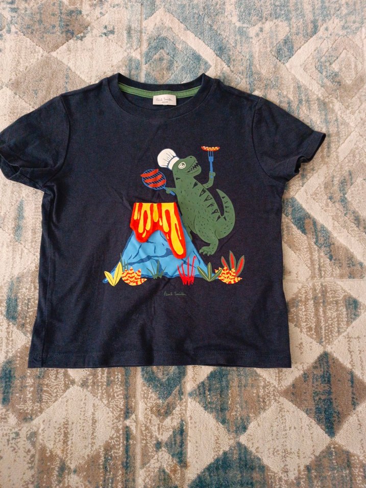 Erkek Çocuk Renkli Baskılı Tişört - Görsel 2