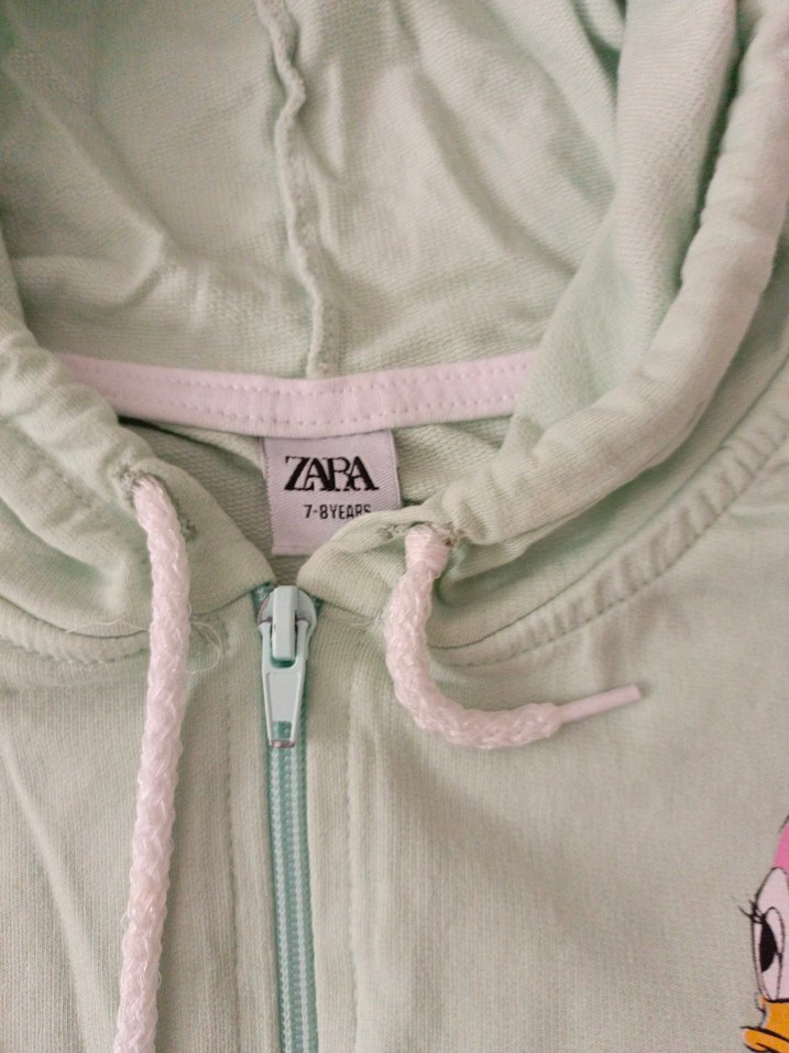 Nakışlı Kapüşonlu Kız Sweatshirt - Görsel 3