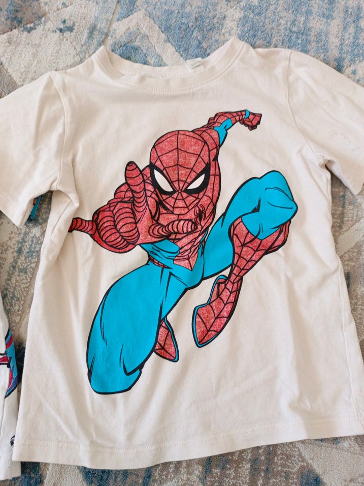 Renkli Baskılı Erkek Çocuk Kısa Kollu Tişört - Görsel 5