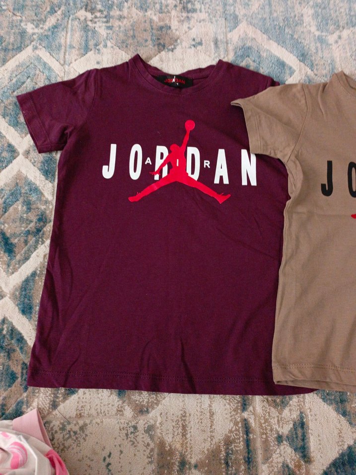 Jordan Baskılı Kahverengi Erkek Tişört - Görsel 3