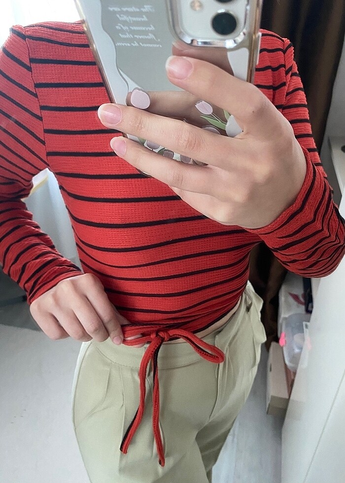 Bağlamalı Bluz - Görsel 2