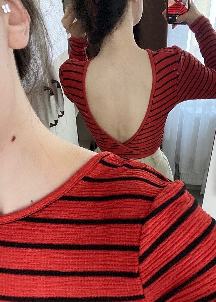 Bağlamalı Bluz - Görsel 3