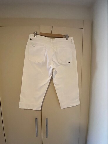 Tommy Hilfiger Beyaz kot capri