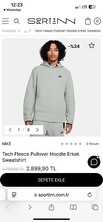Nike tech sweat