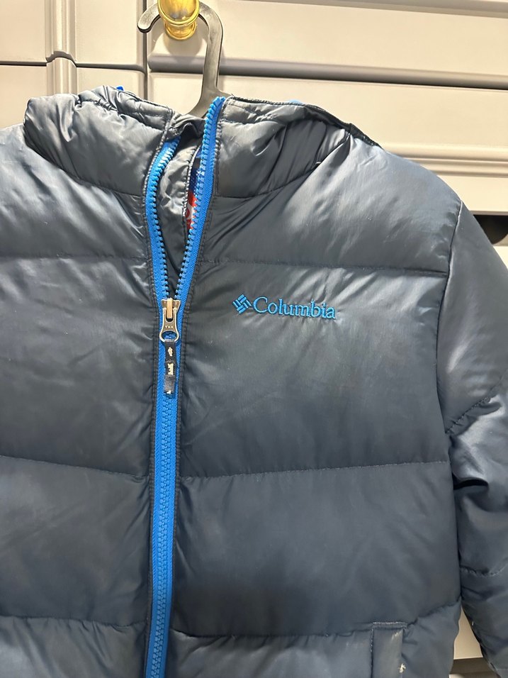 Erkek Çocuk lacivert mavi Fermuarlı Mont - Görsel 3