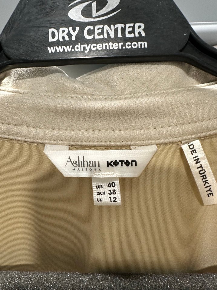 Bej Süet Midi Kadın Ceket - Görsel 5