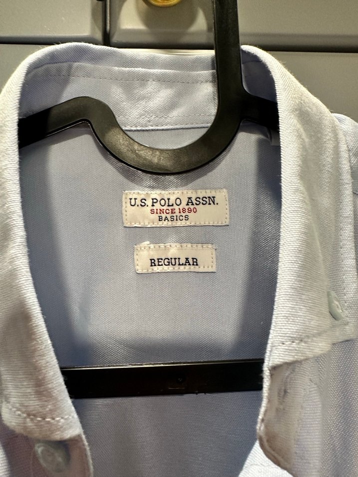 Mavi erkek çocuk gömleği - Görsel 2