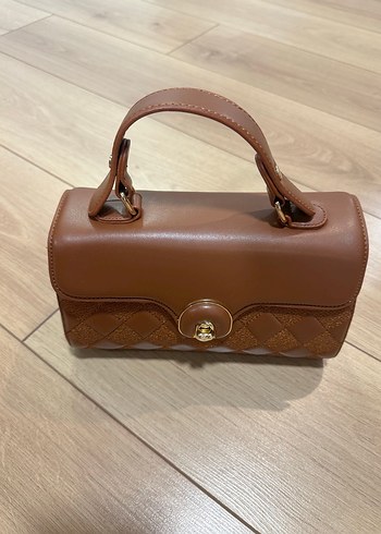 Kahverengi Deri Kadın Çanta - Görsel 2