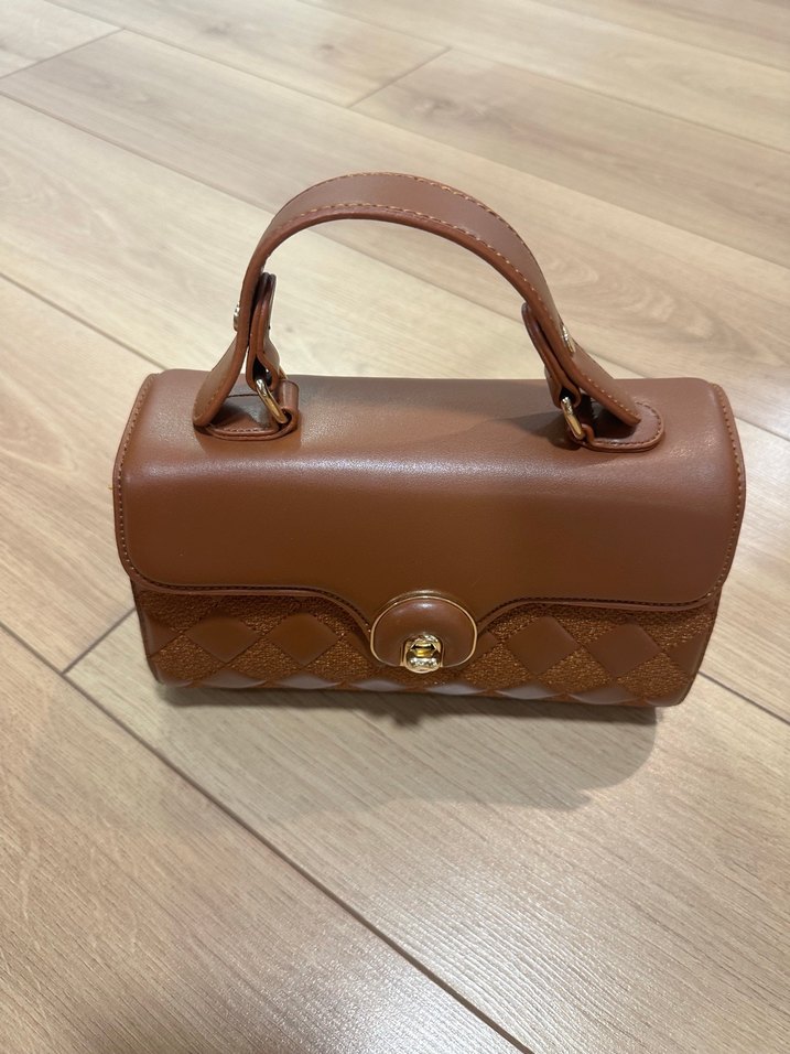 Kahverengi Deri Kadın Çanta - Görsel 2