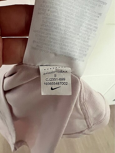 s Beden pembe Renk Nike Dri-Fit Tişört