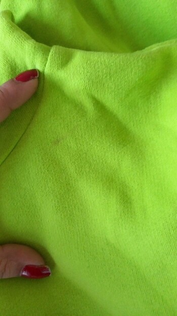 m Beden yeşil Renk Sweatshirt kapusonlu