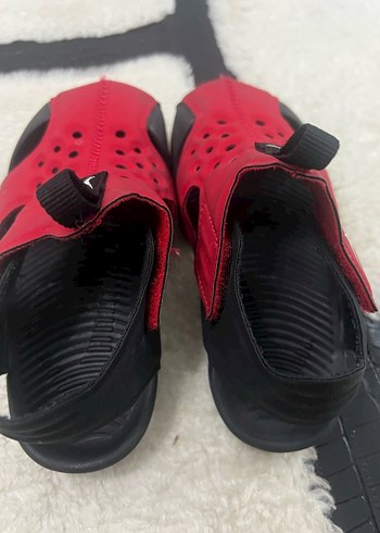 Kırmızı Erkek Çocuk Kaydırmaz Sandalet - Görsel 6