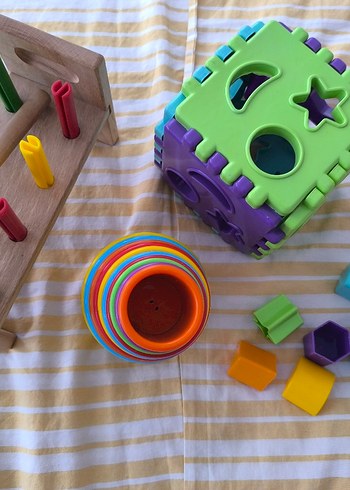 Renkli Eğitici Oyuncak Seti Montessori