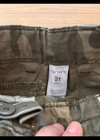 12-18 Ay Beden Carters Kamuflaj Erkek Çocuk Şortu