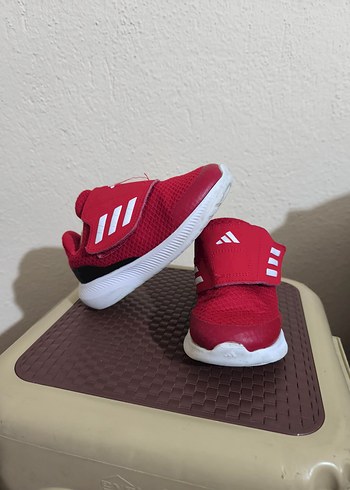 Kırmızı Cırt Cırtlı Spor Ayakkabı - Görsel 2