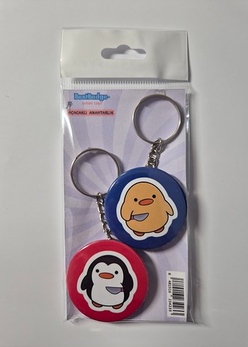 Walt Disney World 2'li Civciv Penguen Anahtarlık Seti