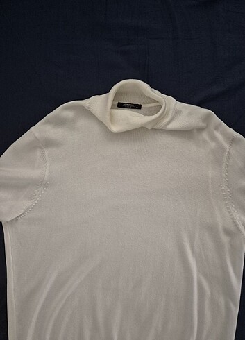 2xl Beden LC Waikiki 2XL Erkek Balıkçı Yaka Beyaz Kazak