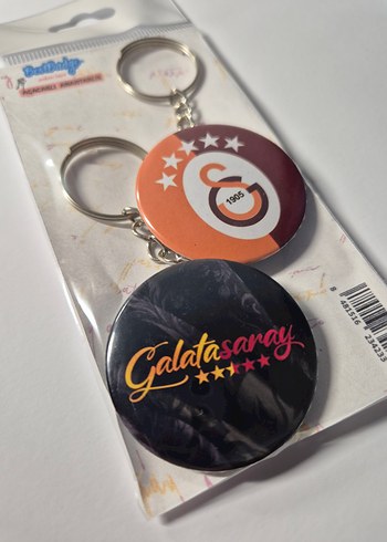 2'li 5 Yıldız Galatasaray Anahtarlık Seti