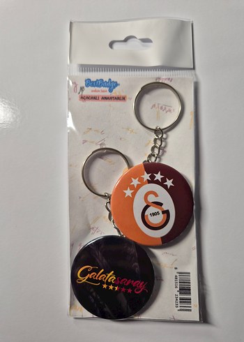 GS Store 2'li 5 Yıldız Galatasaray Anahtarlık Seti