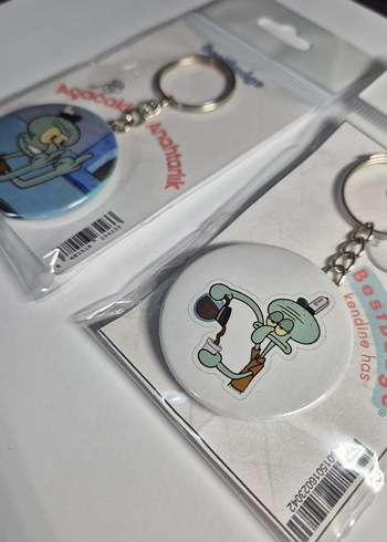 Beden Squidward Anahtarlıklar